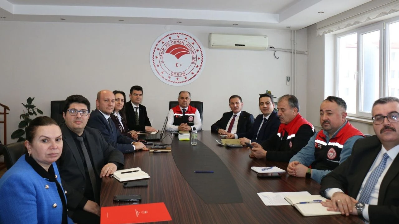 Çorum’daki tarım ve hayvancılık sektörünün gelişimine katkı verecek Organize Tarım