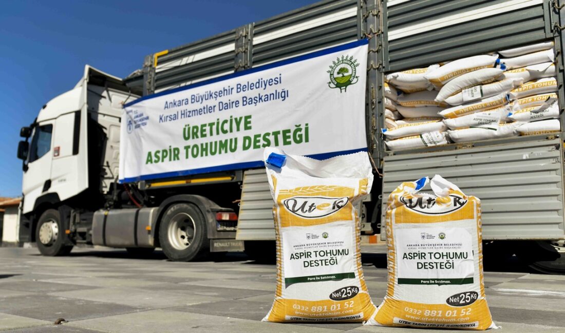 Ankara Büyükşehir Belediyesi, Şereflikoçhisar ilçesinde 65 çiftçiye toplam 15 bin
