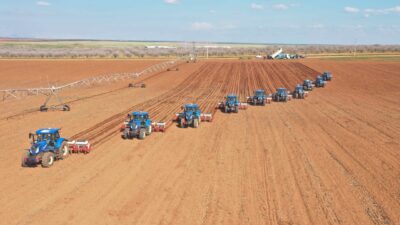 Ceylanpınar Tarım İşletmesi, 2026 yılı ilk ürün dane mısır ekilişlerini