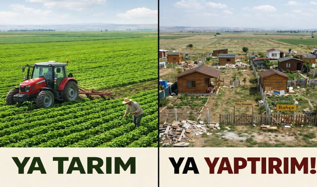 TBMM’ye sunulan yeni yasa teklifiyle tarım arazilerindeki hobi bahçelerine yönelik