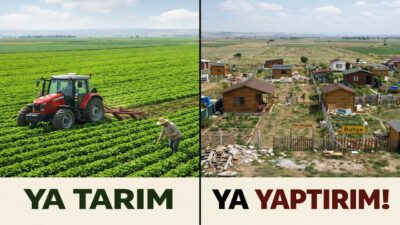 TBMM’ye sunulan yeni yasa teklifiyle tarım arazilerindeki hobi bahçelerine yönelik