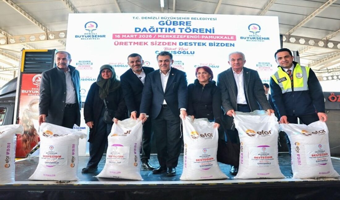 Denizli Büyükşehir Belediyesi, 9 bin 847 üreticiye toplam 2 milyon