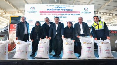 Denizli Büyükşehir Belediyesi, 9 bin 847 üreticiye toplam 2 milyon