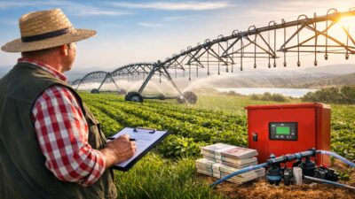 Ziraat Bankası, çiftçilere Basınçlı Sulama Sistemi Kredisi ile su tasarrufu